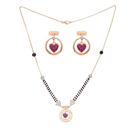 Ruby-tone matching set